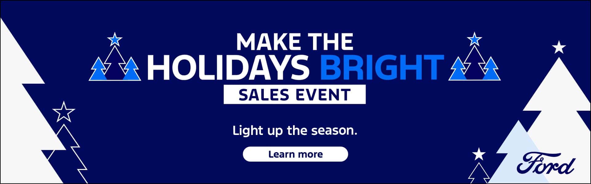 Ford Holidays Bright Sales Event