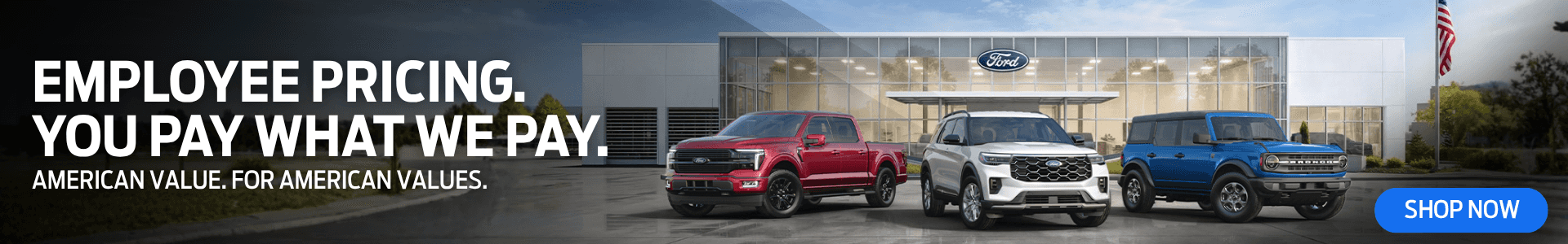 ford employee pricing for all