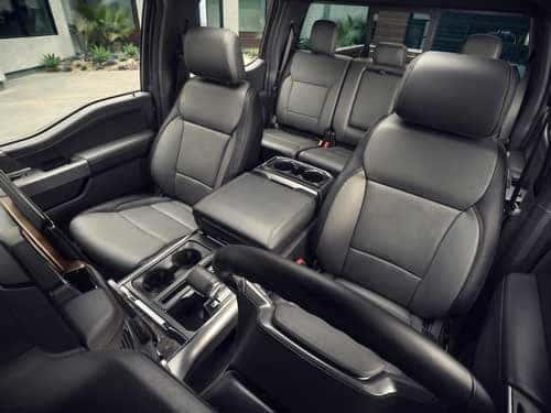 2023 Ford F-150 Lightning view of interior