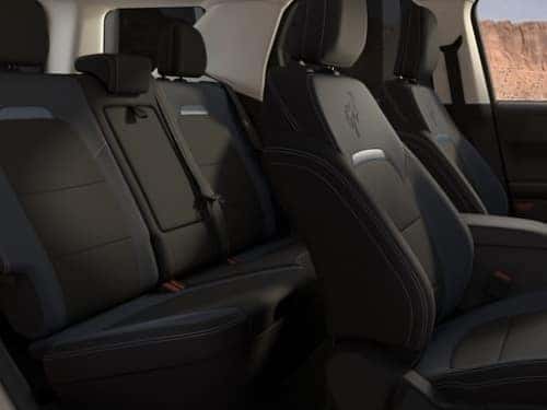 2024 Ford Bronco Sport interior view of seats