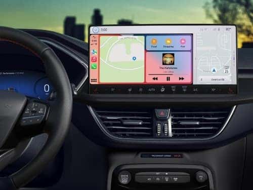 2025 Ford Escape view of large touchscreen