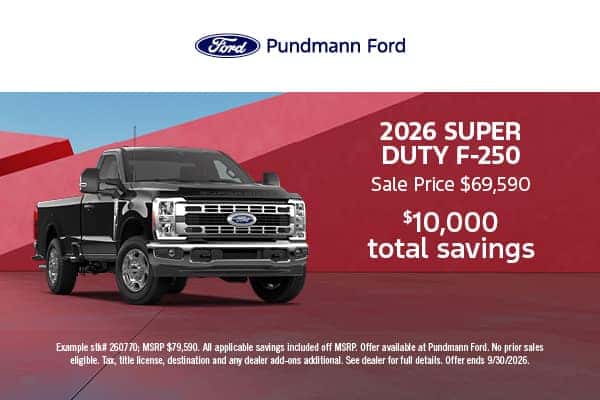 2026 Super Duty F-250 September
