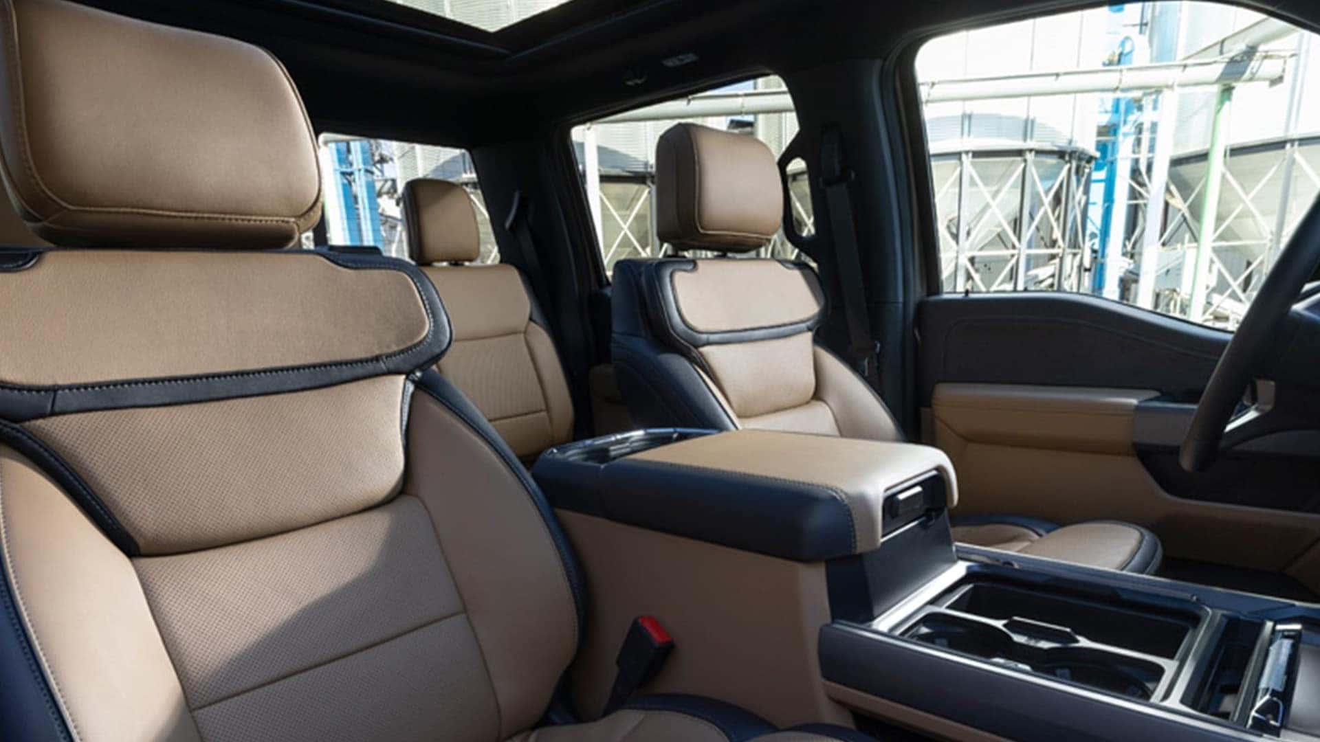 Dual Tone Front Seats of 2026 Ford Super Duty