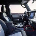 Front Seats in 2026 Ford Bronco