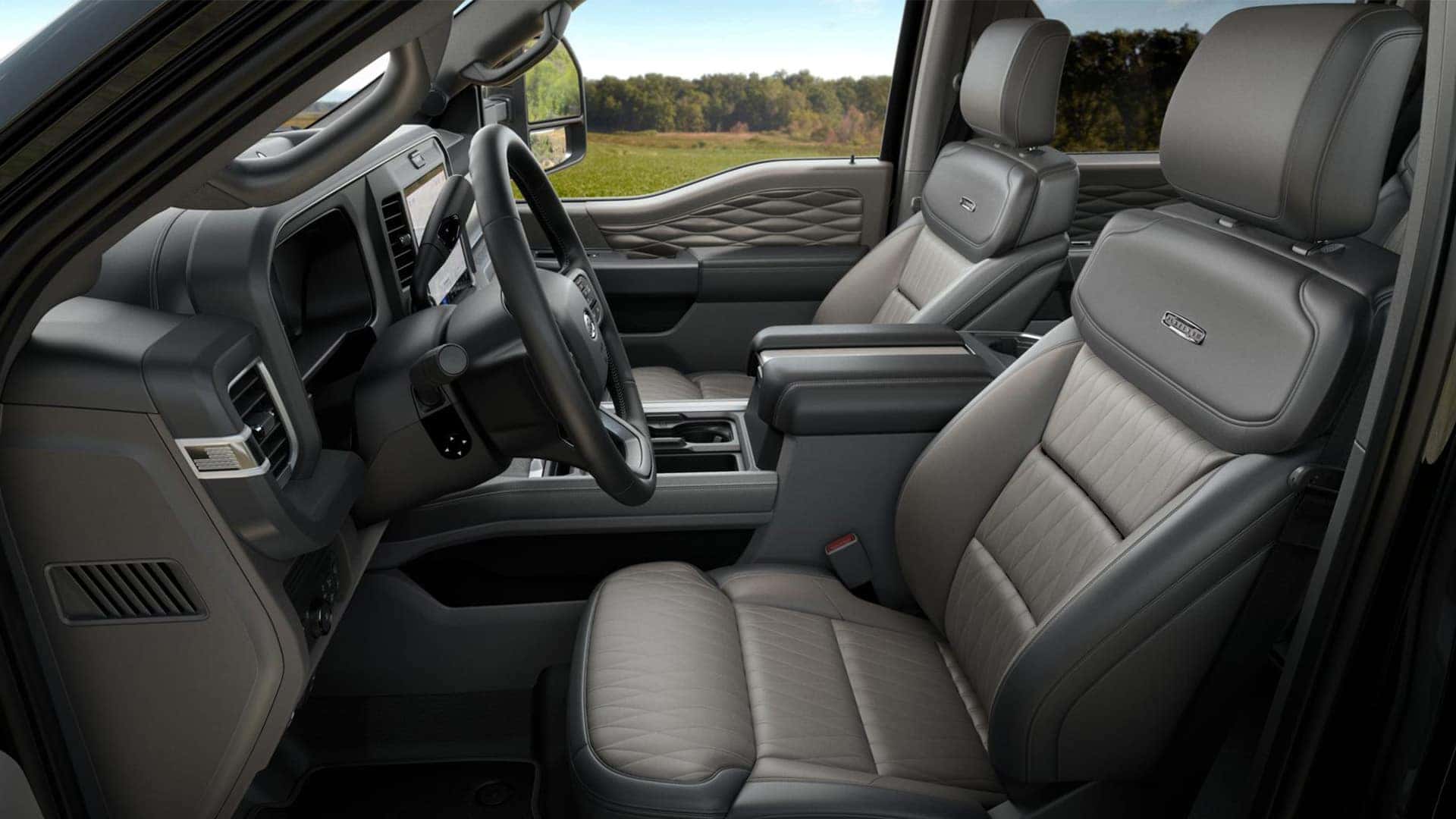 Front Seats of 2026 Ford Super Duty