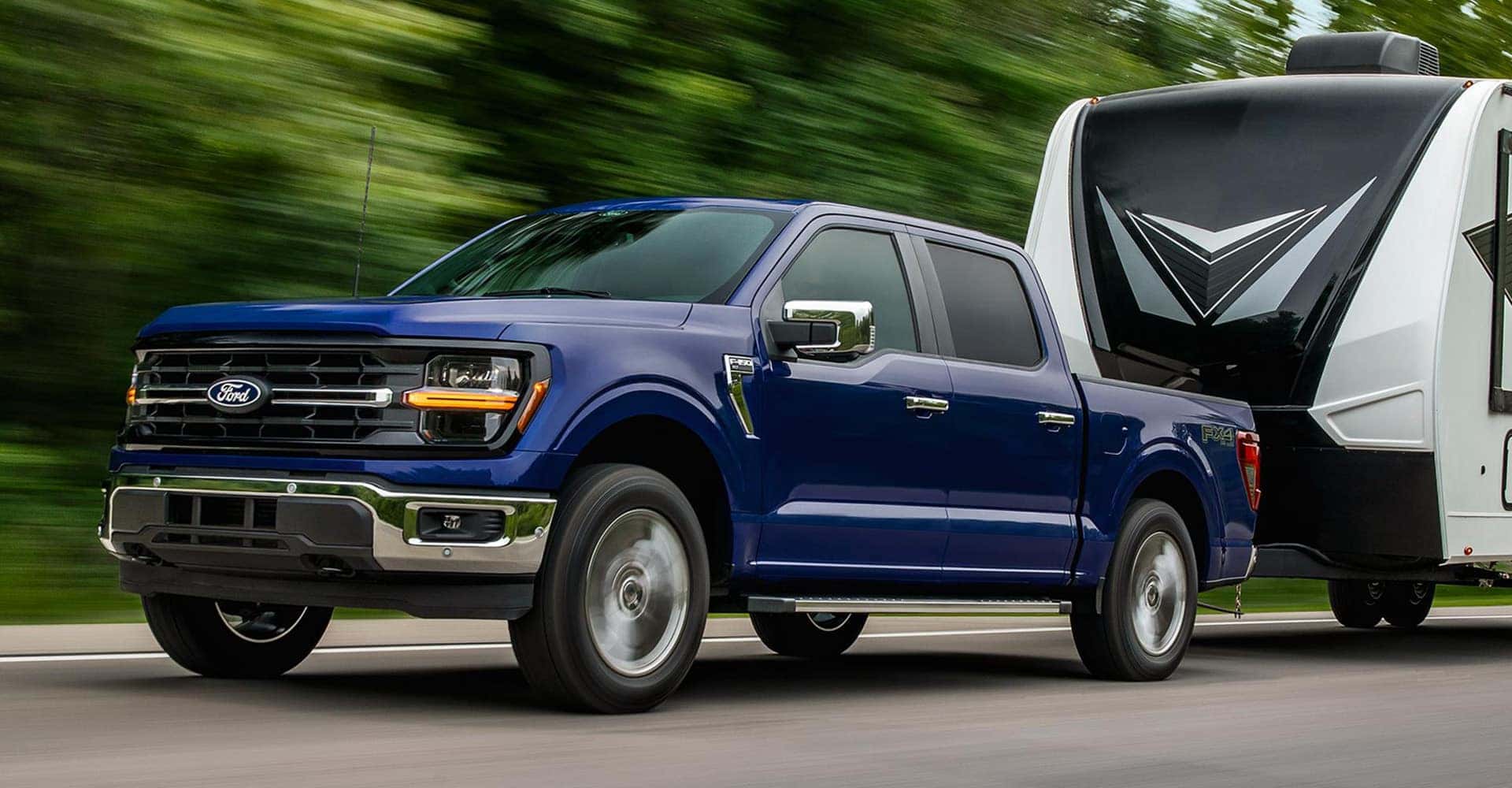 2026 Ford F150 blue