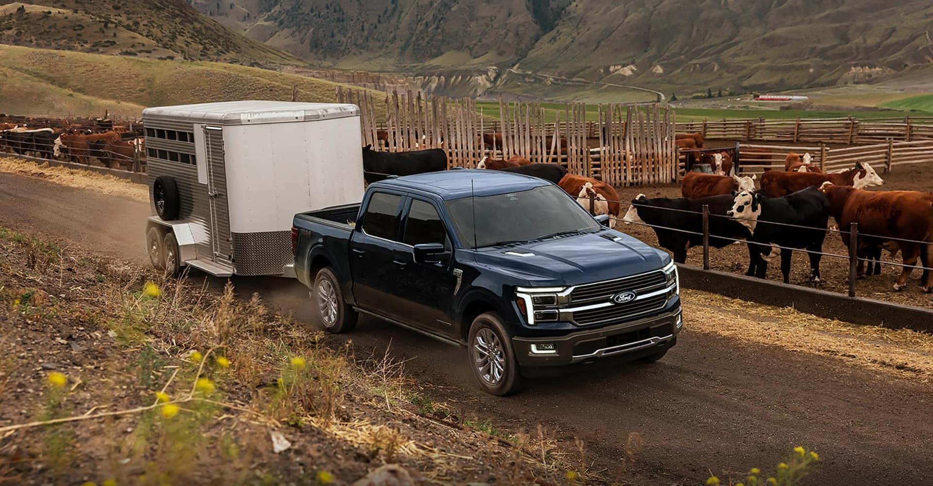 2026-Ford-F150-pulling-trailer