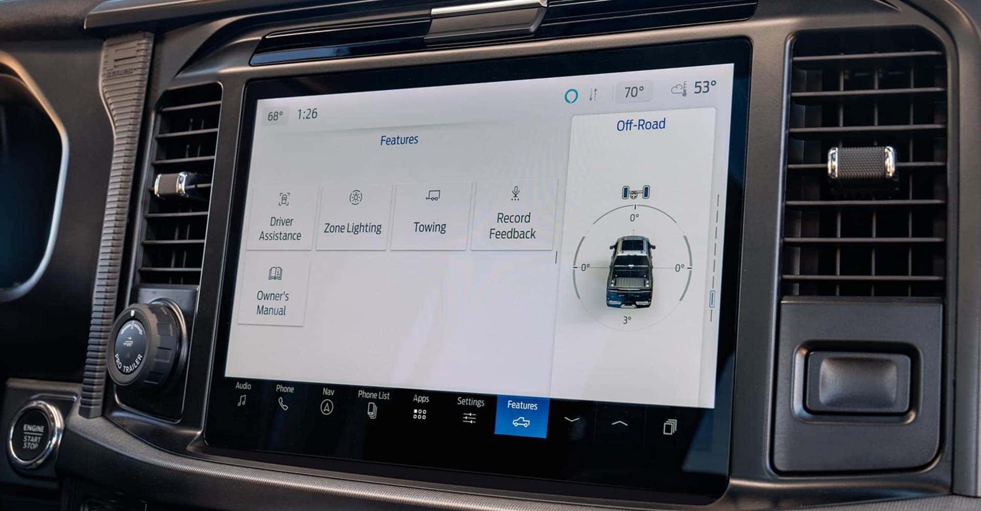 2026 Ford F150 smart screen