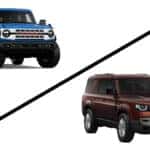 2026 Ford Bronco vs Land Rover Defender