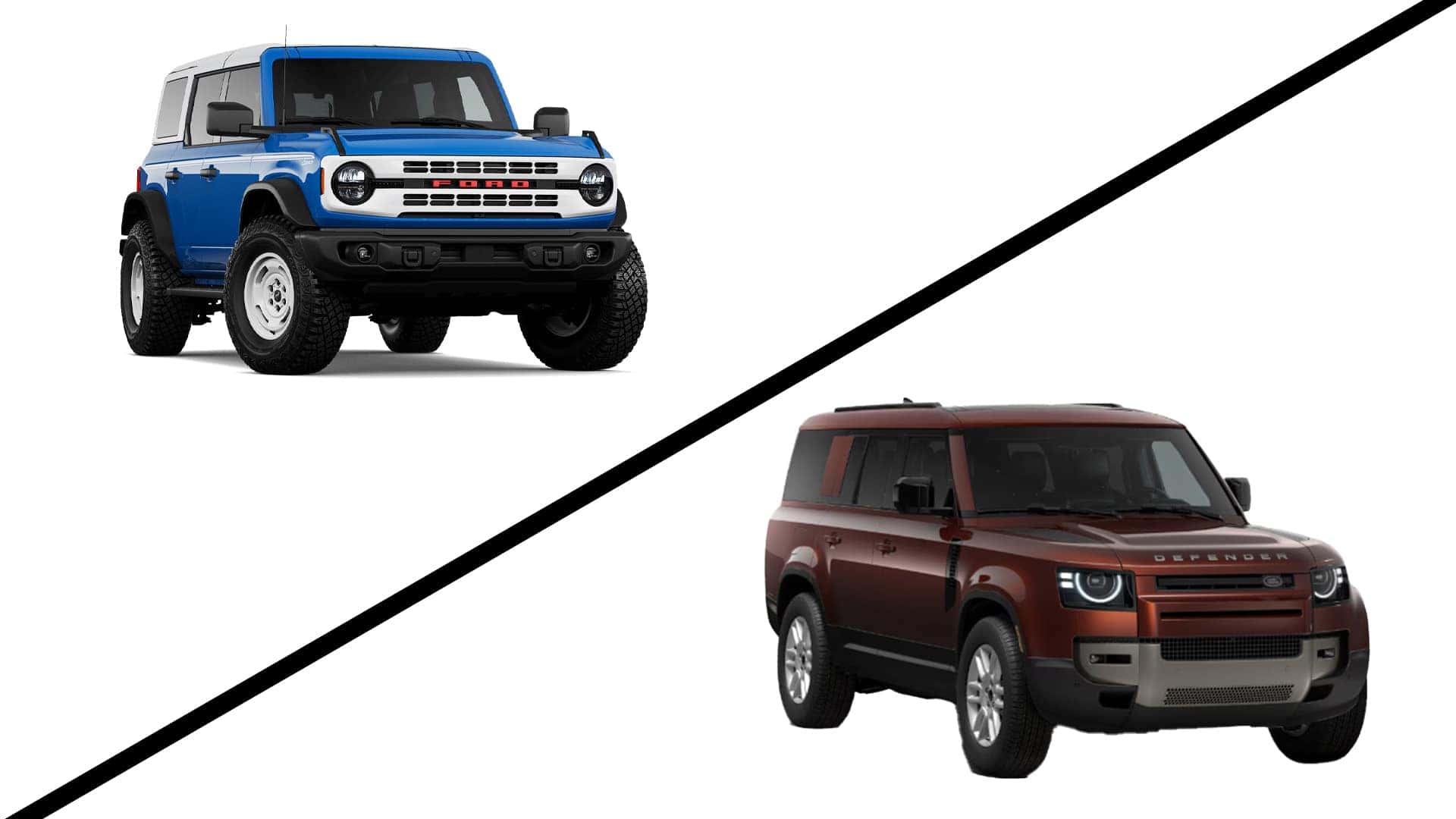 2026 Ford Bronco vs Land Rover Defender
