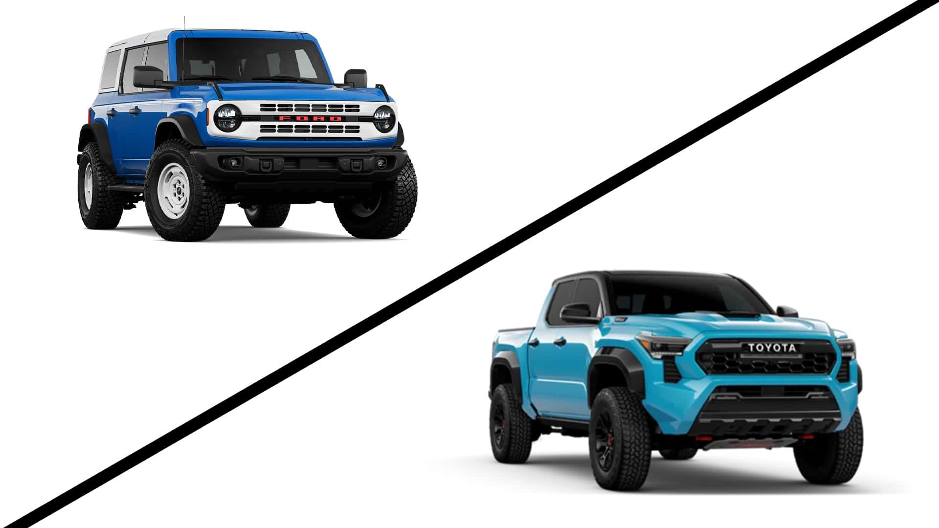2026 Ford Bronco vs Toyota Tacoma