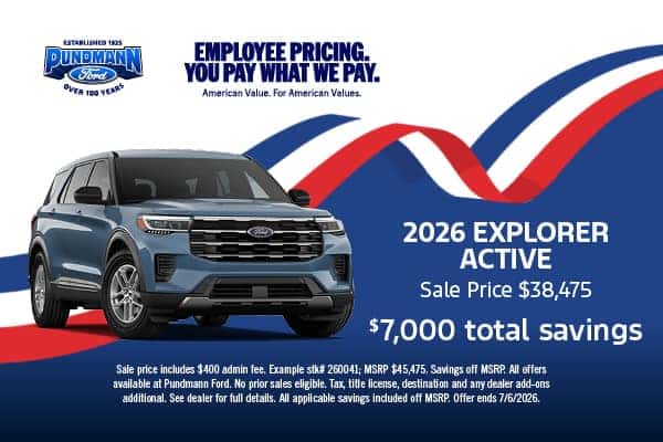 2026 Explorer Active June 2026 offer