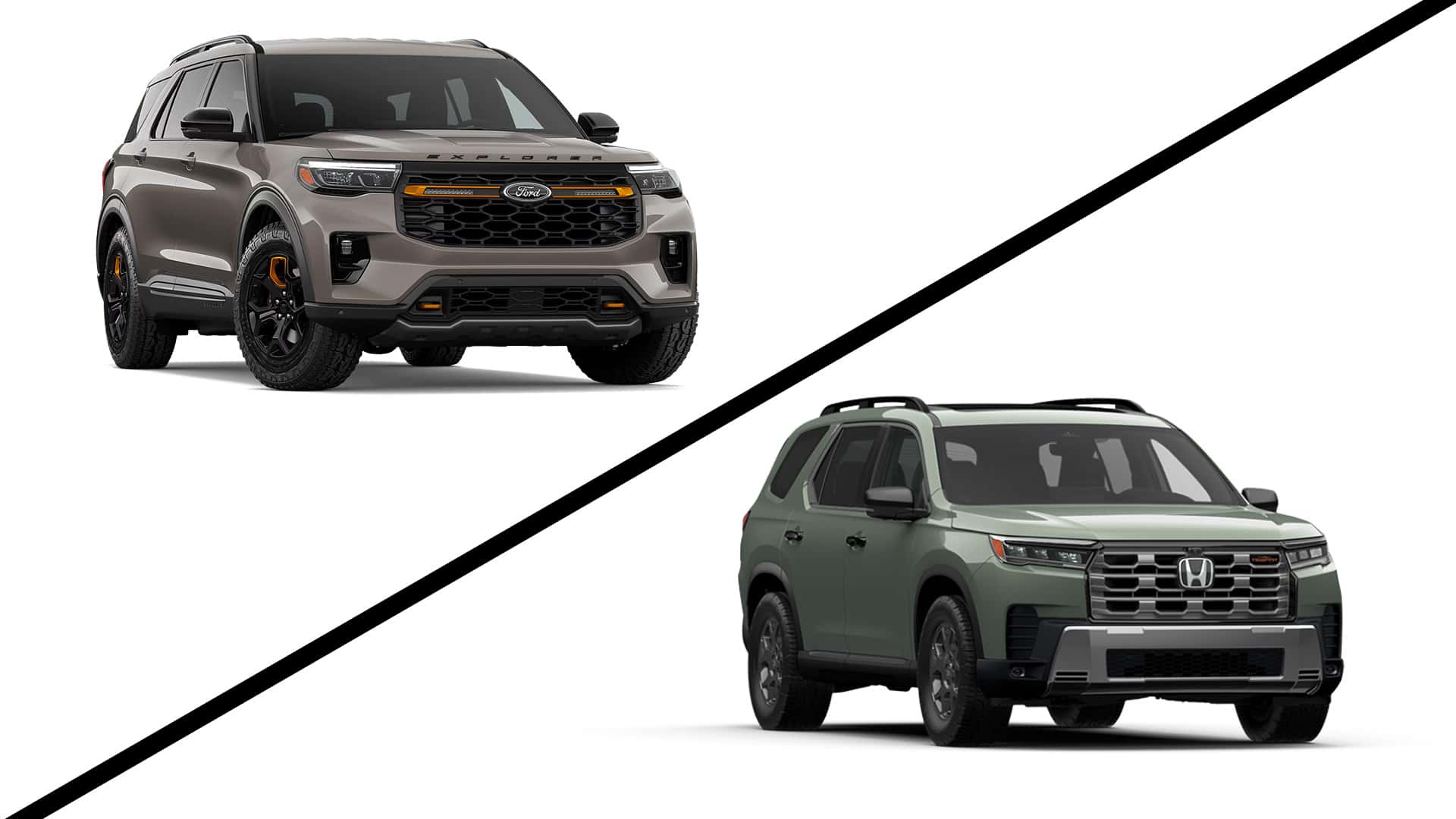 026 Ford Explorer vs. Honda Pilot