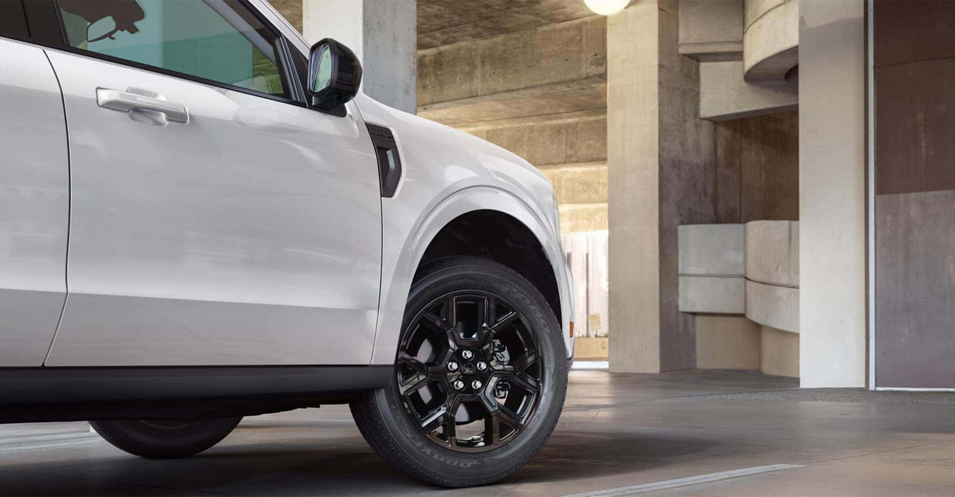 2026 Ford Maverick side view tire