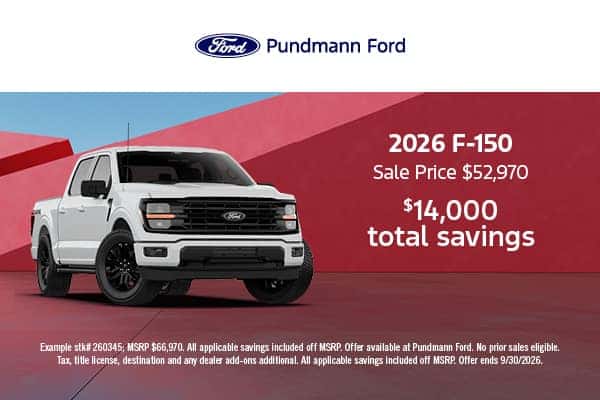 2026 F-150 September offer