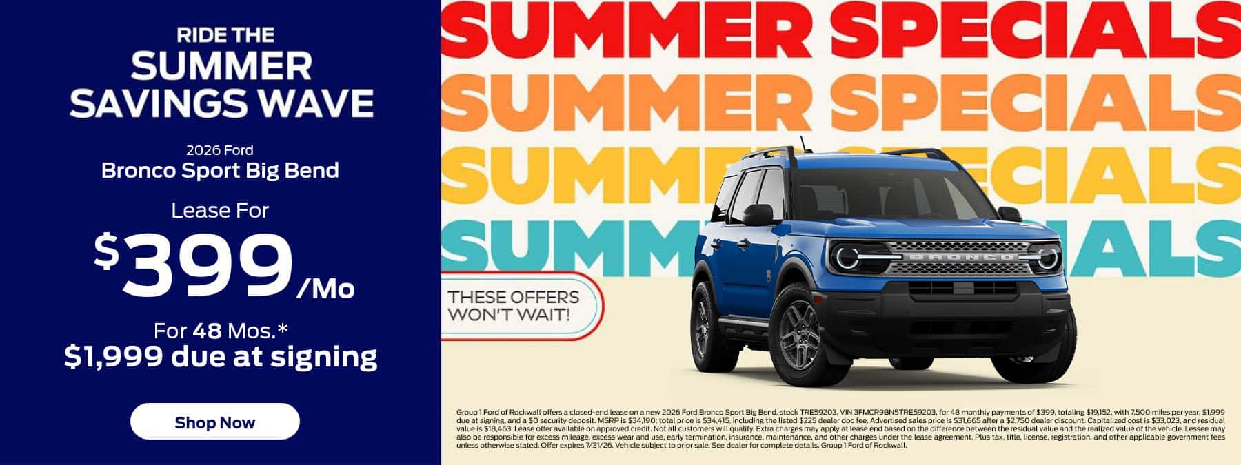 Bronco Sport Big Bend