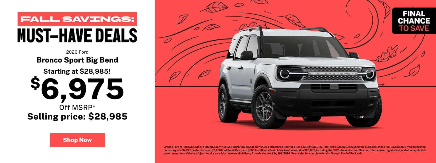 Bronco Sport Big Bend