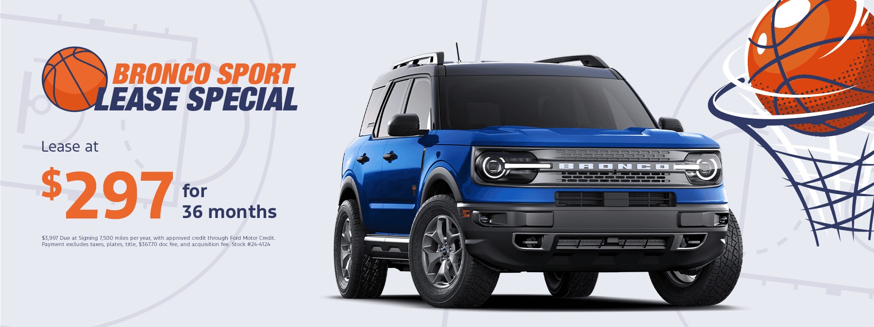 Bronco Sport Lease Special