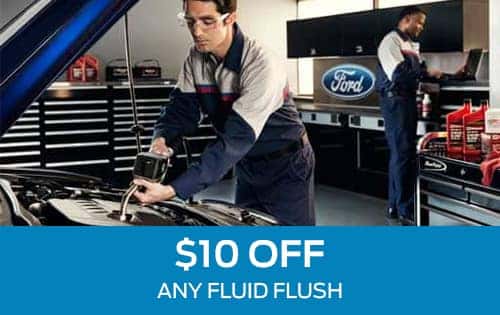 $10 OFF ANY FLUID FLUSH