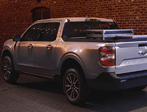 at the rear