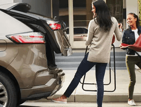 available hands-free liftgate