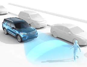 Pre-Collision Assist with Automatic Emergency Braking (AEB)