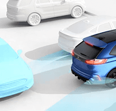 blisblind spot information systemwith cross-traffic alert