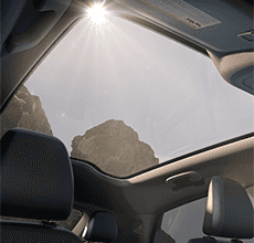 panoramic fixed-glass roof