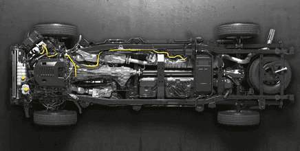 fully boxed high-strength steel frame