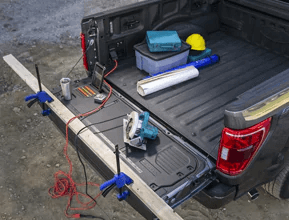 tailgate work surface