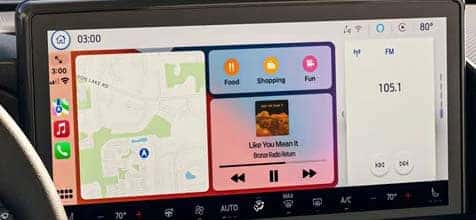 SYNC 4 With Wireless Apple CarPlay and Android
                            Auto Compatibility