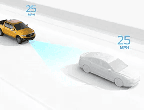adaptive cruise control and forward collision warning with brake support