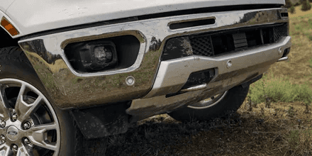 high-strength steel frame and frame-mounted steel bumpers FRAME AND