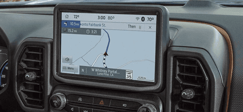 voice-activated touchscreen navigation