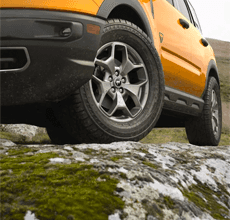 wheel arch moldings and rocker panels