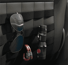 zipper pockets with molle strap system