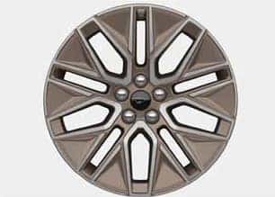 19bright machined-face aluminum wheels with sinister bronze-painted pockets