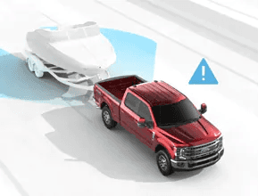 blis blind spot information system with trailer coverage