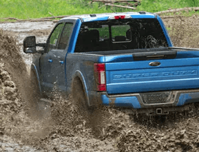 best-in-class water fording of 33 inches