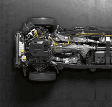 fully boxed high-strength steel frame