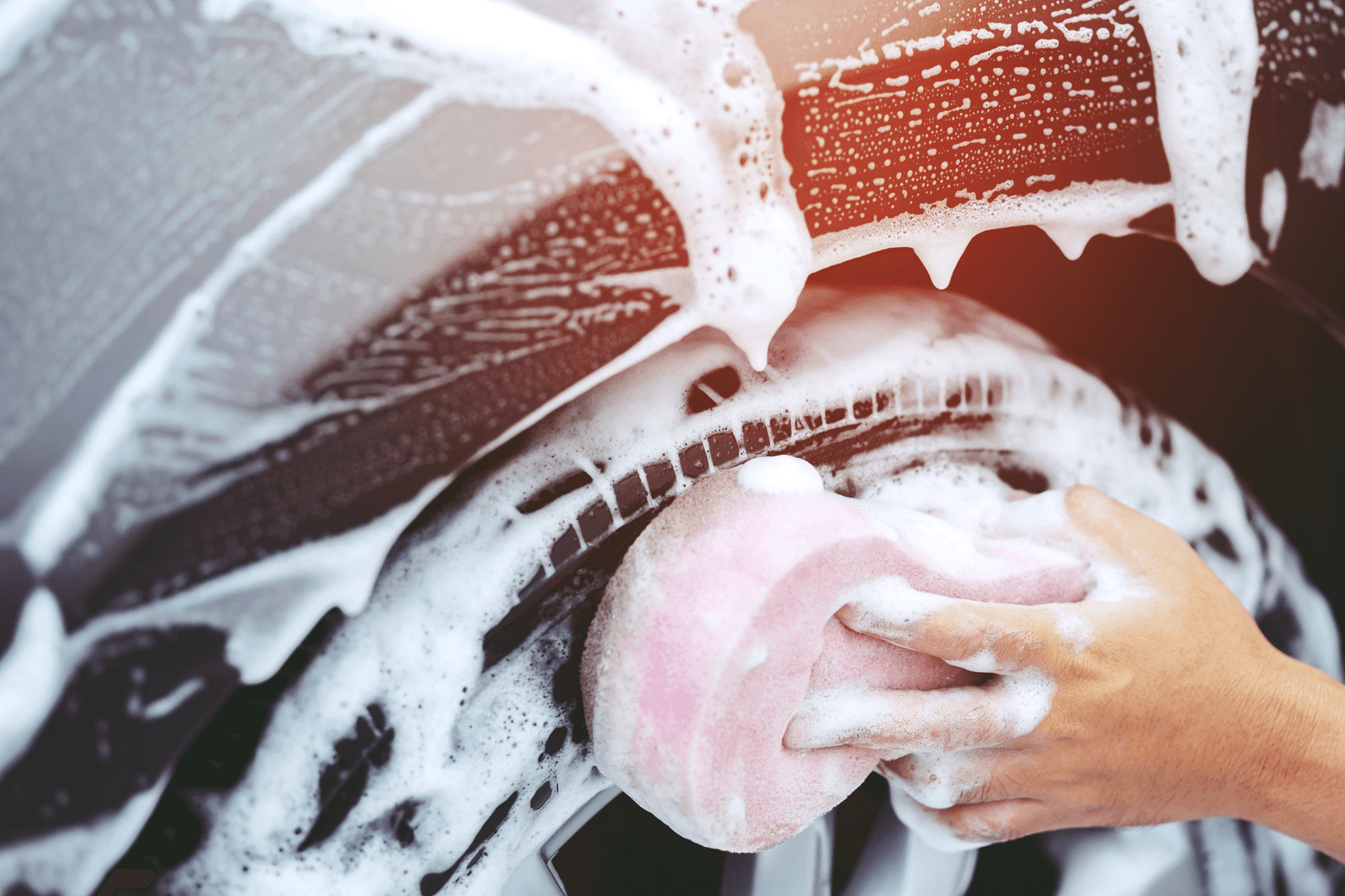 Cleaning Car Exterior