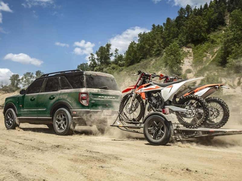Bronco Sport in action