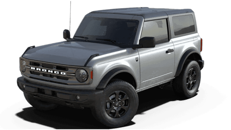 2023 Ford Bronco Big Bend in Iconic Silver exterior