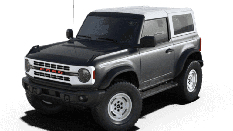 2023 Ford Bronco Heritage in Carbonized Gray Metallic exterior