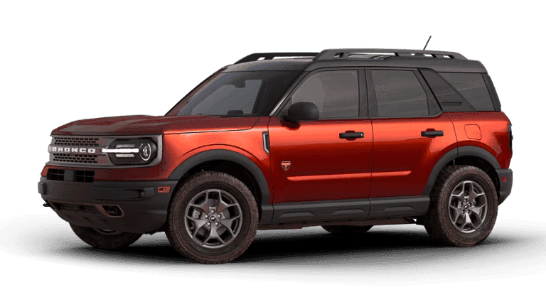 2024 Ford Bronco Sport Badlands in Hot Pepper Red color