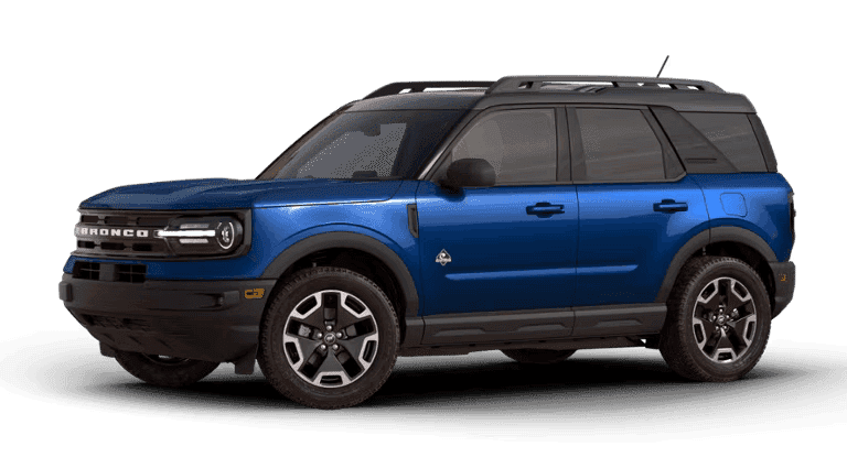 2024 Ford Bronco Sport Outer Banks in Atlas Blue color