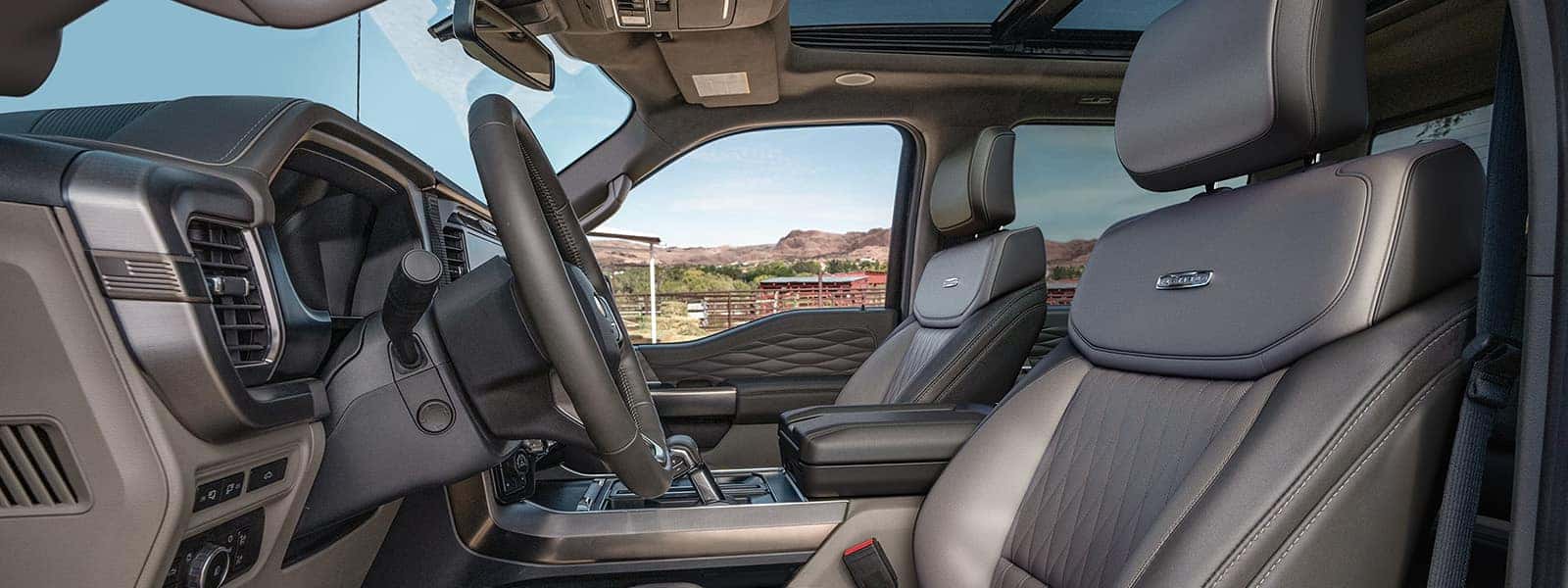 2025 Ford F-150 interior hero image
