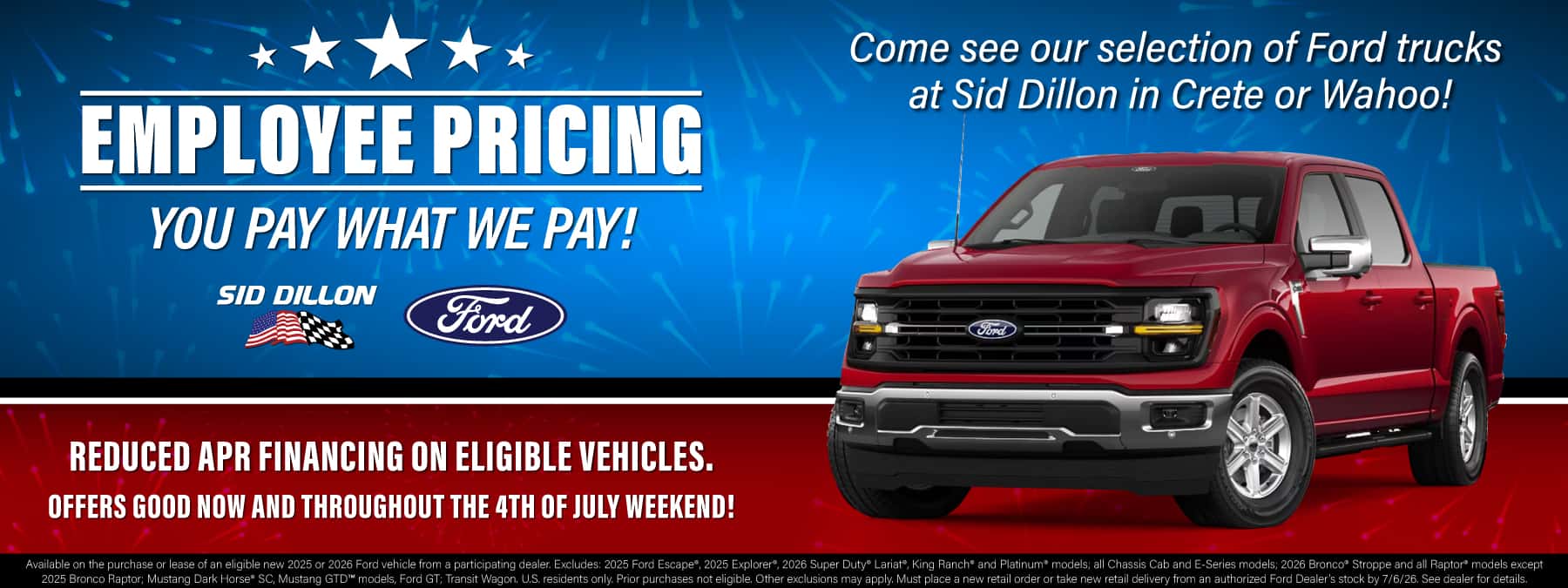 Employee pricing f150 may 2026 mobile