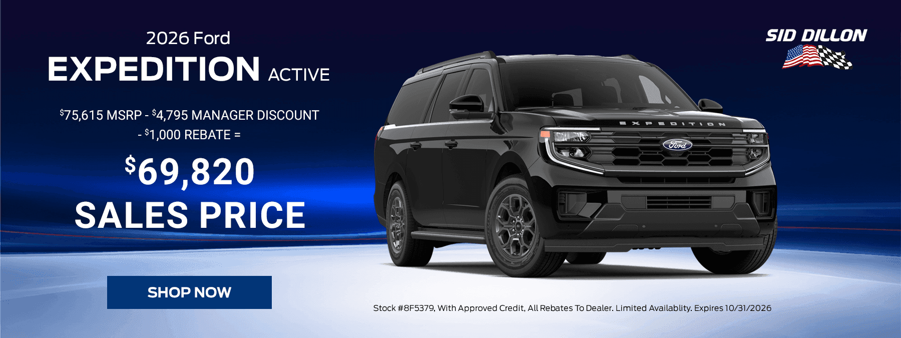 2026 FORD EXPEDITION ACTIVE