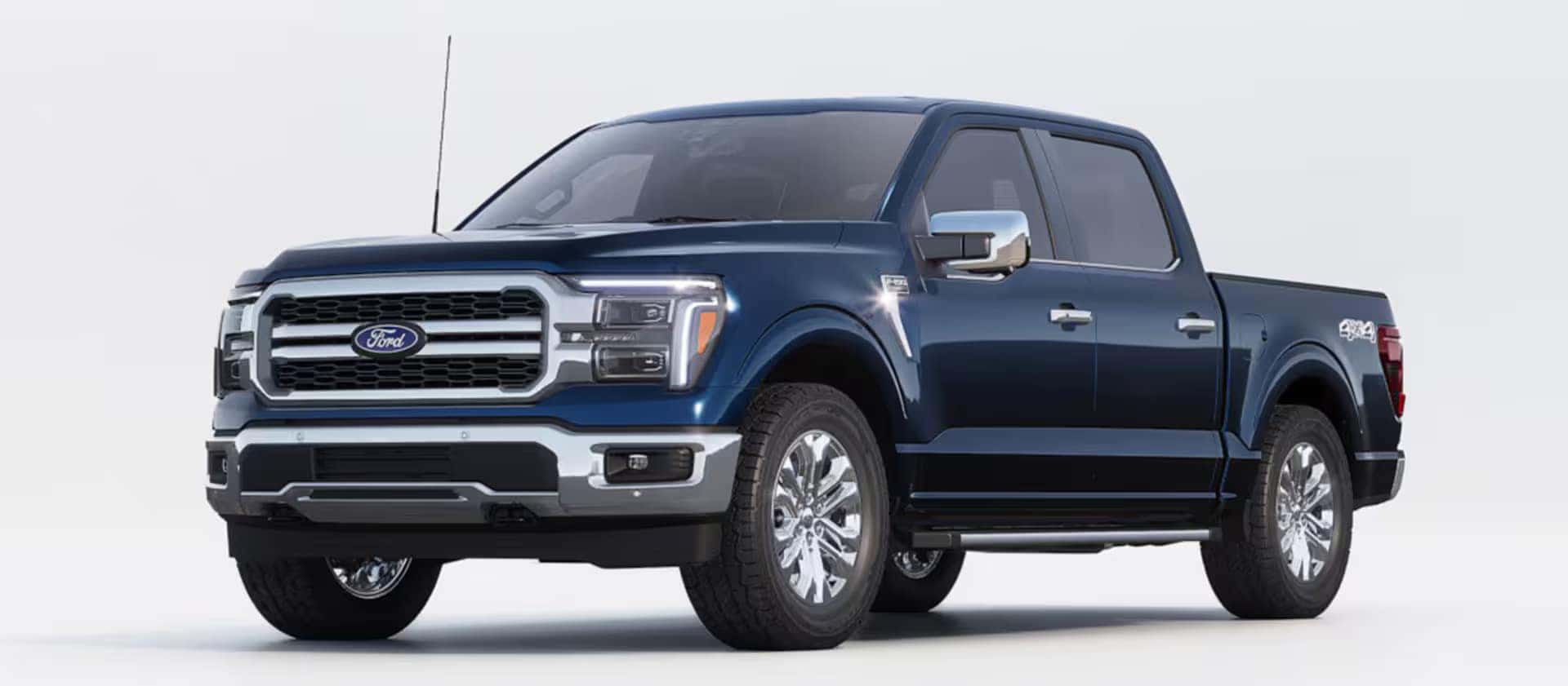 Ford F-150 exterior dimensions graphic